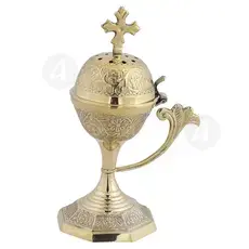 Home Thurible Bronze (9371b) - Ecclesiastical Utensils στο Athonian.gr