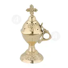 Home Thurible Bronze (9591b) - Ecclesiastical Utensils στο Athonian.gr