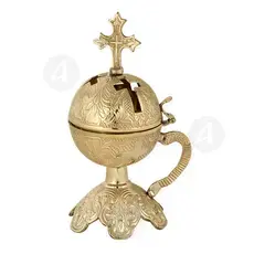 Home Thurible Bronze (9880b) - Ecclesiastical Utensils στο Athonian.gr