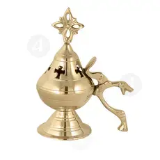 Home Thurible Bronze (9902b) - Ecclesiastical Utensils στο Athonian.gr