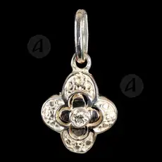 Mount Athos Silver Cross Necklace Τ13 - Jewelry στο Athonian.gr
