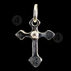 Mount Athos Silver Cross Necklace T21 - Jewelry στο Athonian.gr