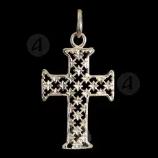 Mount Athos Silver Cross Necklace T32 - Jewelry στο Athonian.gr