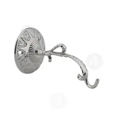 Nickel Plated Hook for Vigil Lamp (8448n14) - Ecclesiastical Utensils στο Athonian.gr
