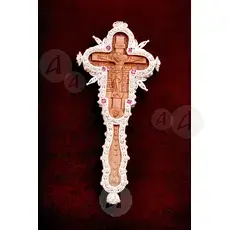 Handmade Blessing Cross (MAR-EV) - Ecclesiastical Utensils στο Athonian.gr