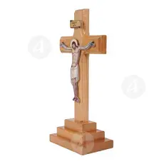 Wooden Table Cross (BAS-179) - Handiwork στο Athonian.gr