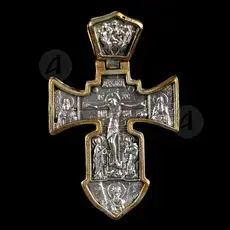 Silver wired cross - Jewelry στο Athonian.gr