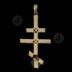Silver wired cross - Jewelry στο Athonian.gr
