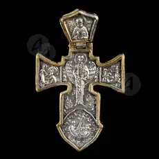 Silver wired cross - Jewelry στο Athonian.gr