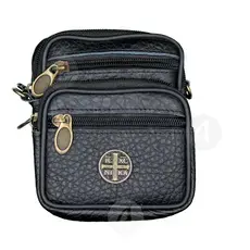 Mount Athos Leather Bag (8909KA-01) - Handiwork στο Athonian.gr
