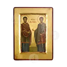 Άγιοι Ανάργυροι Κοσμάς και Δαμιανός - Εικόνες  στο Athonian.gr