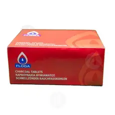 Incense Charcoals ''Floga'' (Pack of 10 pieces) - Handiwork στο Athonian.gr