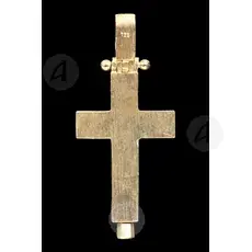 Silver Reliquary Cross Necklace 925° (2B) - Jewelry στο Athonian.gr