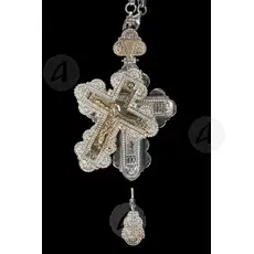 Silver Screw Cross Necklace - Jewelry στο Athonian.gr
