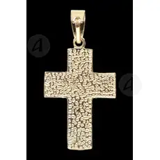 Silver Cross Necklace 925° with Jesus Christ (5B) - Jewelry στο Athonian.gr