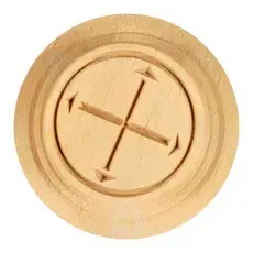 Wooden Stamp for Holy Bread Prosphora 10 cm - Handiwork στο Athonian.gr