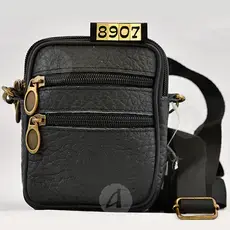 Mount Athos Leather Bag (8907KA-01) - Handiwork στο Athonian.gr