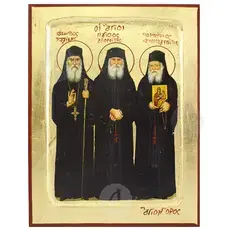 Saints Paisios, Porfyrios & Jacob Tsalikis - Orthodox Icons στο Athonian.gr