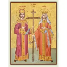 Saints Constantine & Helen - Orthodox Icons στο Athonian.gr