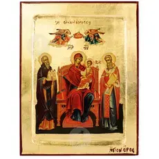 Virgin Mary Oikonomissa - Orthodox Icons στο Athonian.gr