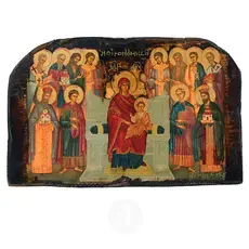 Virgin Mary Oikonomissa - Orthodox Icons στο Athonian.gr