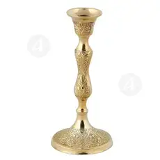 Church Candlestick Bronze (82Β) - Ecclesiastical Utensils στο Athonian.gr