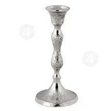 Church Candlestick Nickel Plated (82N) - Ecclesiastical Utensils στο Athonian.gr