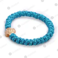 Coloured Prayer Ropes 33 Knots with Gold Cross (33000MA) - Prayer Ropes στο Athonian.gr