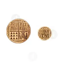 Collection of Two Handmade Seals for Holy Bread Prosphora - Handiwork στο Athonian.gr
