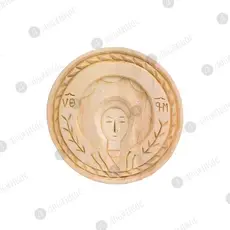 Handmade Holy Bread Stamp Prosphora 16cm Virgin Mary - Monastic Handiwork στο Athonian.gr