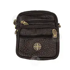Mount Athos Leather Bag (8906KA-02) - Handiwork στο Athonian.gr