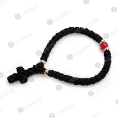Black Silk Prayer Rope 35 Knots (35MA) - Prayer Ropes στο Athonian.gr