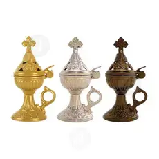 Metal Thurible 0102 - Ecclesiastical Utensils στο Athonian.gr