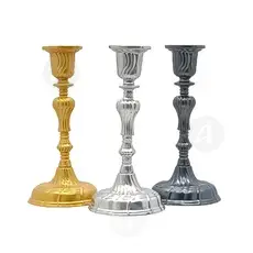 Candlestick Metallic Unicorn 15cm MET3004 - Ecclesiastical Utensils στο Athonian.gr