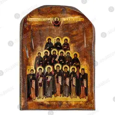 Saints Fathers from the Skete of Saint Anna - Orthodox Icons στο Athonian.gr