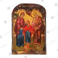 Saints Joachim and Anna - Orthodox Icons στο Athonian.gr