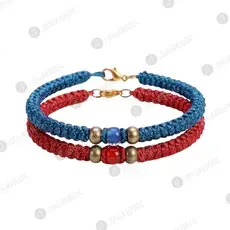 50άρι Κόκκινο Κομποσχοίνι Χρυσοκλωστής (PUR-50CL-RED) - Κομποσκοίνια στο Athonian.gr
