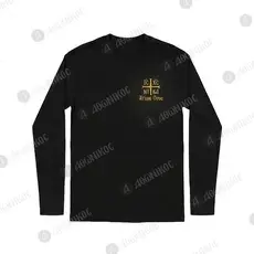 Athonian Long Sleeve Shirt with Embroidered IC XC NIKA - Clothing & Accessories στο Athonian.gr
