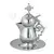 Zeon Nickel-plated with Lid (7751n) - Ecclesiastical Utensils στο Athonian.gr
