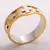 Silver Gilded Ring - 9 Types of Angels (050513.GSIL) - Jewelry στο Athonian.gr