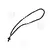 Black Silk Prayer Rope with 100 Thin Knots (100MA-3) - Prayer ropes στο Athonian.gr