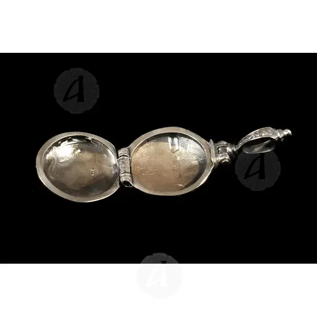 Silver Screwed Pendant 925 Saint Panteleimon (147) - Jewelry στο Athonian.gr
