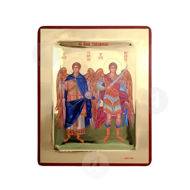 Archangels Michael & Gabriel the Taxiarchs - Orthodox Icons στο Athonian.gr