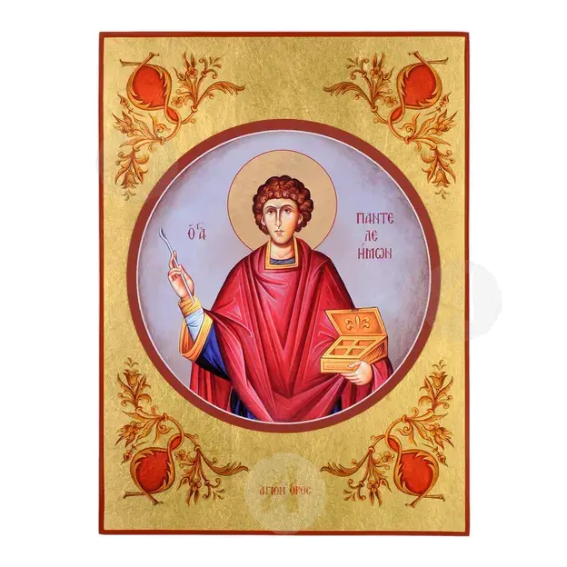Saint Panteleimon - Orthodox Icons στο Athonian.gr