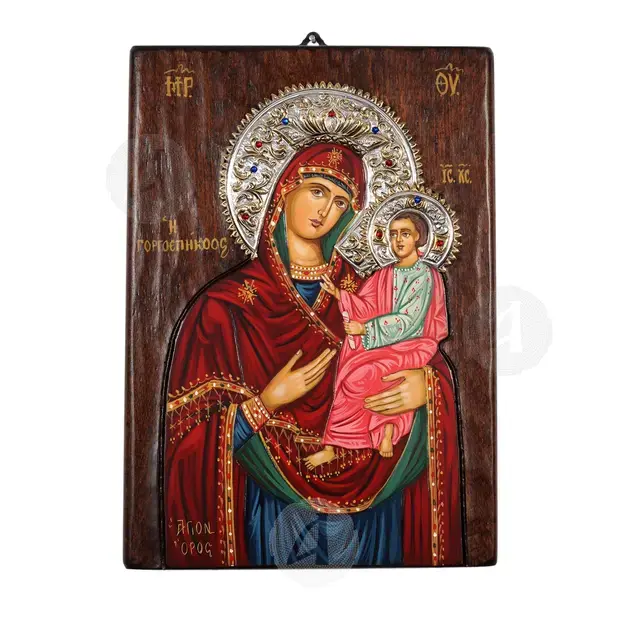 Virgin Mary Gorgoipikoos - Orthodox Icons στο Athonian.gr
