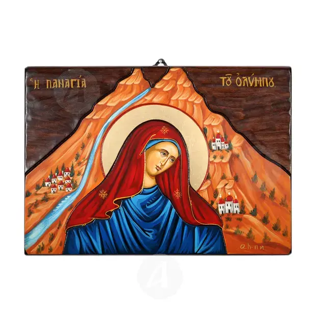 Virgin Mary Olympus - Orthodox Icons στο Athonian.gr
