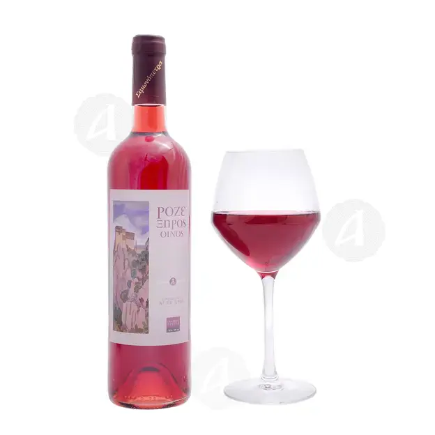 Dry Rose Wine 750ml - Monastery of Simonos Petras - Rose στο Athonian.gr