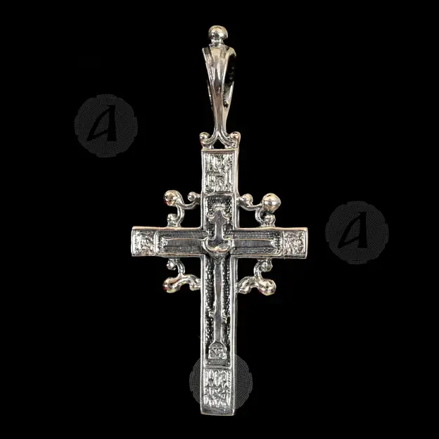 Mount Athos Silver Cross Necklace 130 - Jewelry στο Athonian.gr