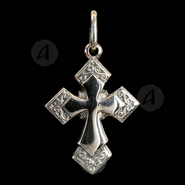 Mount Athos Silver Cross Necklace 85 - Jewelry στο Athonian.gr