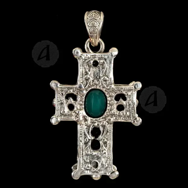 Silver Screw Cross Necklace 32 - Jewelry στο Athonian.gr